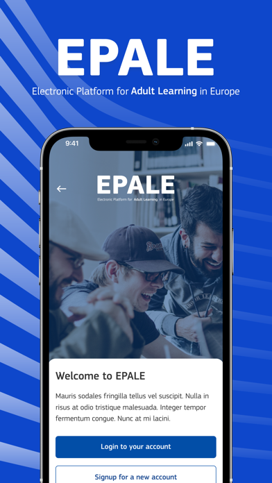 EPALE Adult Learning in Europe Screenshot