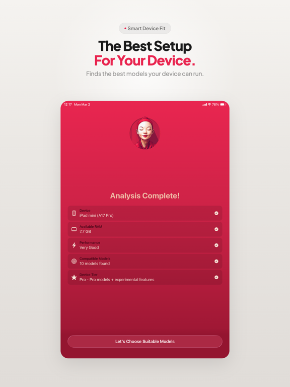 Localmee - Private AI Chat iPad screenshot