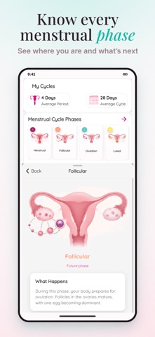 Period Tracker: Cycle Diary Screenshot 2 of 9