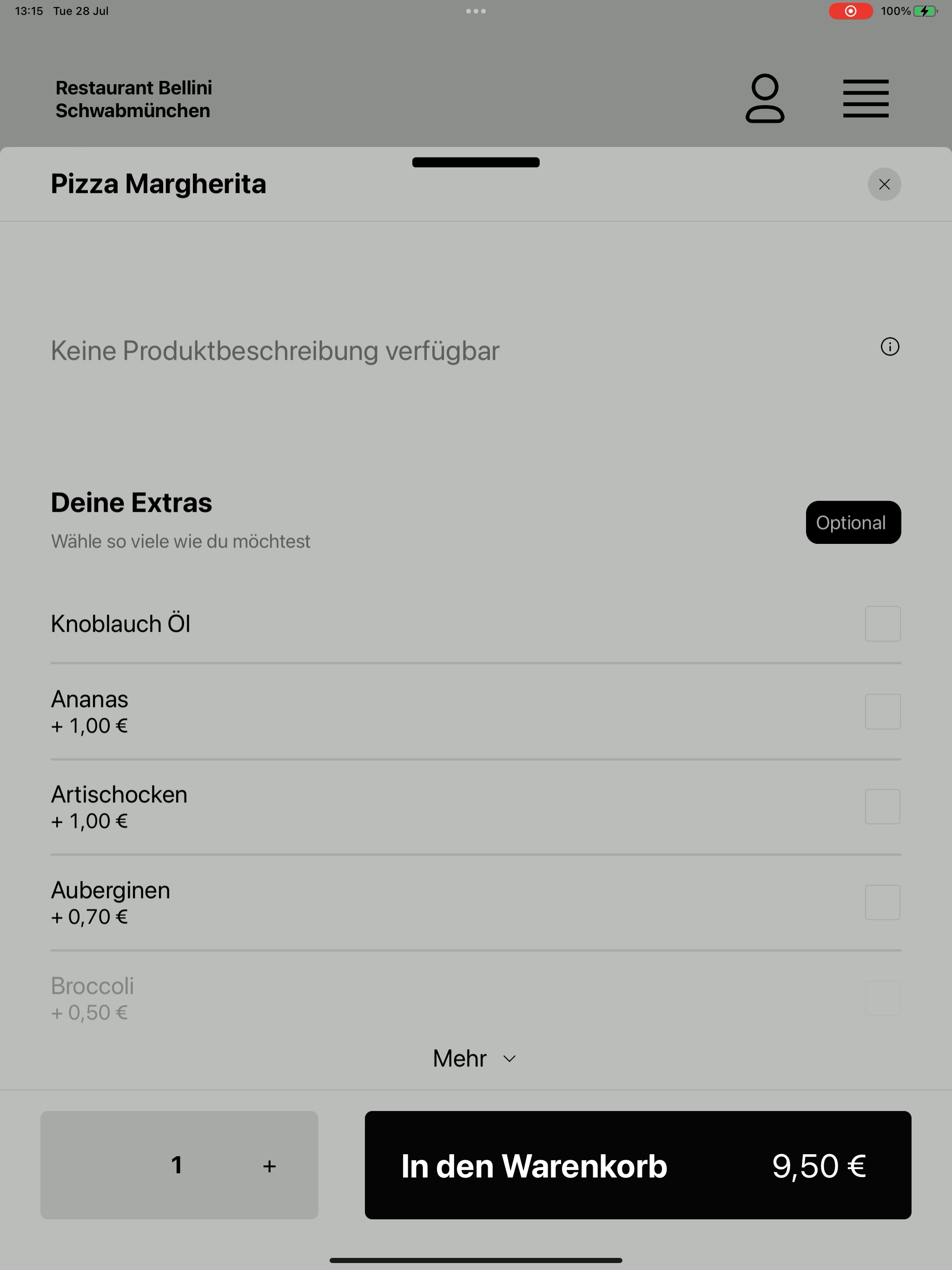 Restaurant Bellini Schwabmünch screenshot 16