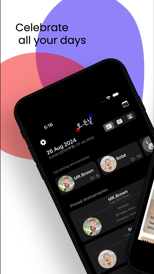 #1. AllDays : D-day widget (iOS) 由: OhLee