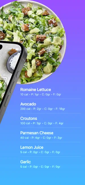 Food Calorie Tracker App screenshot 2