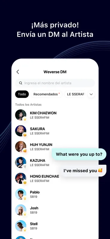 Weverse, Acércate a tu artista screenshot 6 of 9