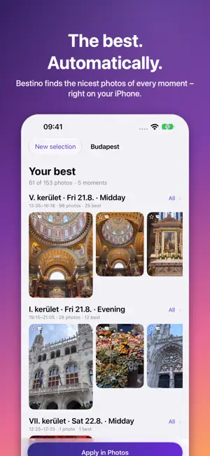 Bestino: Keep Your Best Photos screenshot 1