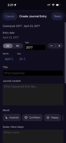 Multiverse Journal Screenshot 5 of 6