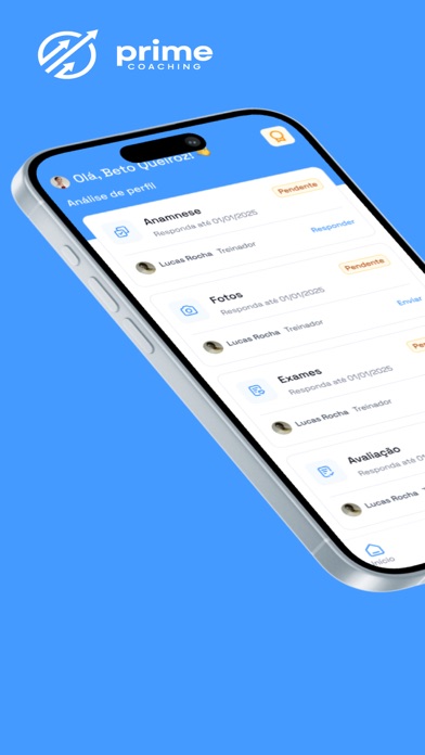 Prime Coaching - Alunos Screenshot