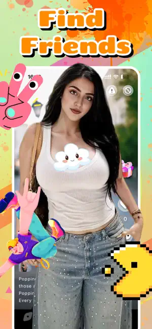 Dacry: Discover & Fun, Chat iPhone screenshot 2