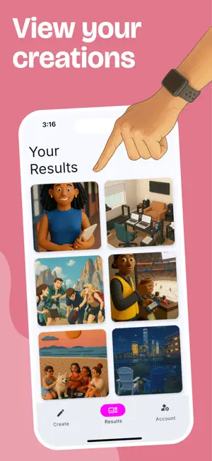 TransformPix Custom AI photos screenshot 3