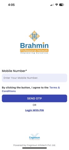 Brahmin Professional Network Screenshot 1 of 4