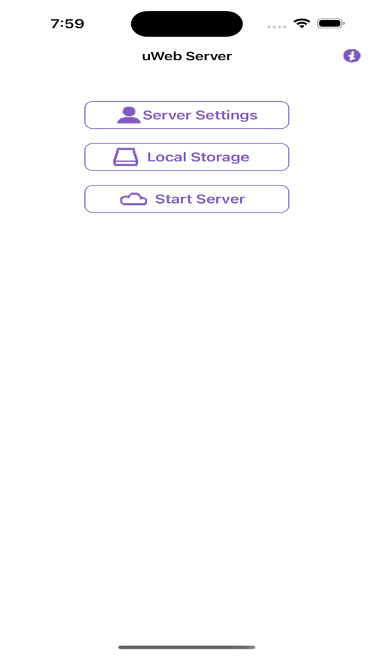 uWeb Server2 - 1.0.2 - (iOS)