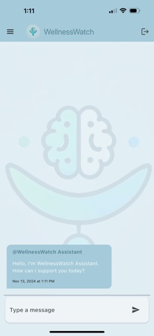 WellnessWatch screenshot