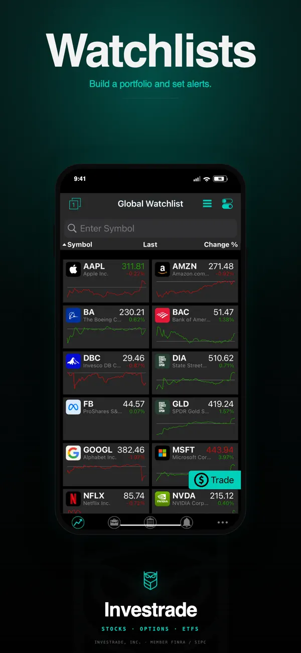 Screenshot #3 pour Investrade: Invest & Trade