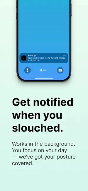 HeadUp: Posture & Neck Coach screenshot 2