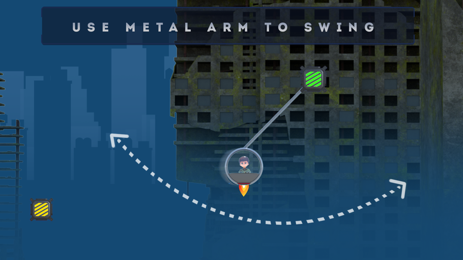 #4. HookMaster-Swing Game (iOS) 由: GAMES FORT STUDIOS
