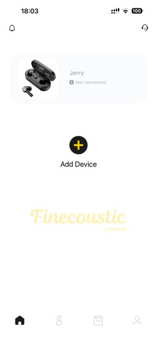 Finecoustic iPhone screenshot