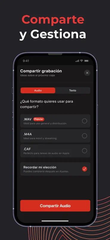 Grabador notas de voz screenshot 4 of 5