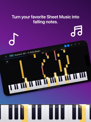 SnapNotes: Falling Notes iPad screenshot