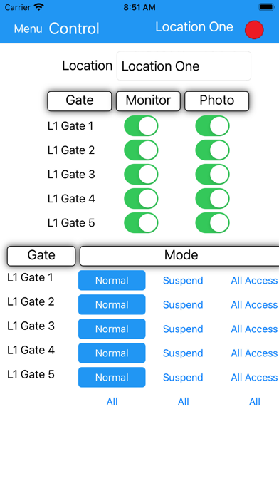 Screenshot 2 of Go Gate App