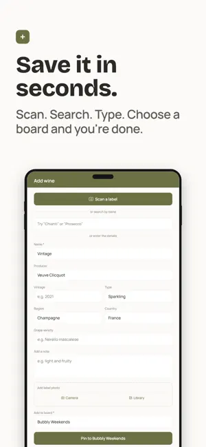 wineboard - pin your wines screenshot 2