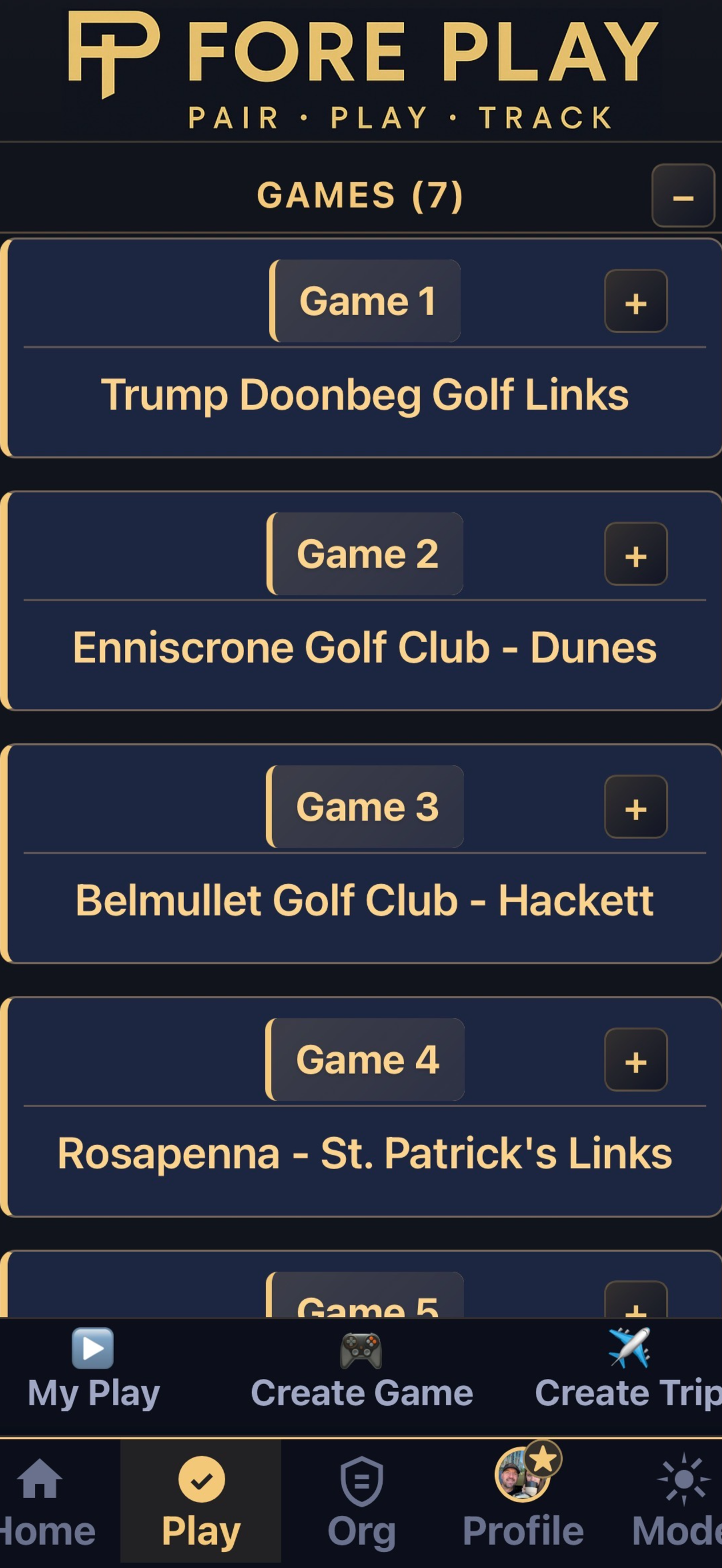 Fore Play Golf Match screenshot 8