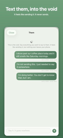 HeartKeep: Breakup Recovery iPhone screenshot