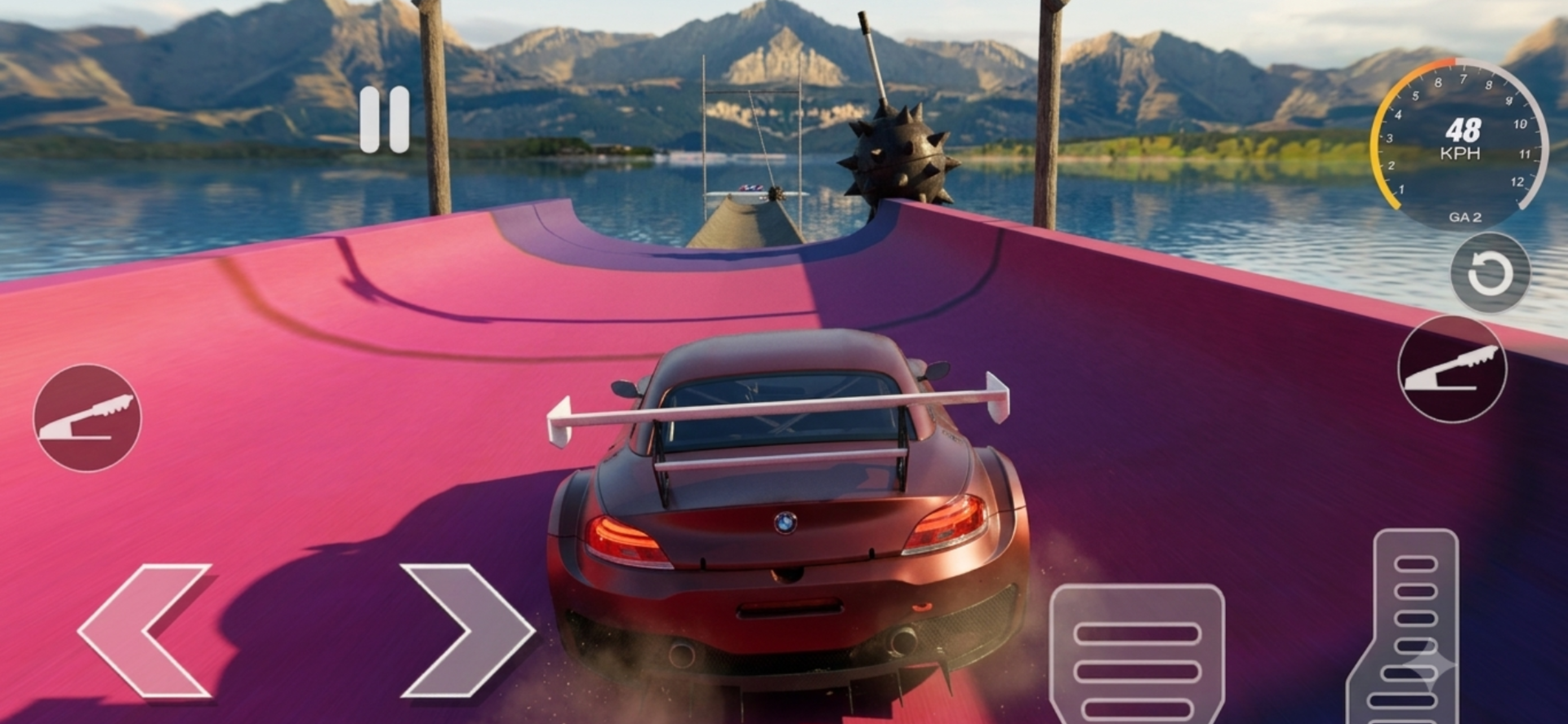 Car Stunts Drag Race and Park screenshot 3