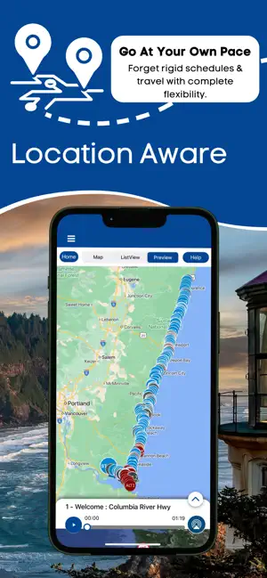 Oregon Coast GPS Audio Guide screenshot 2