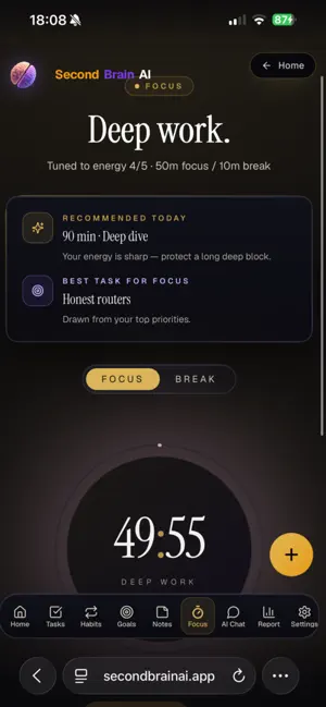 SecondBrain AI Assistant screenshot 3