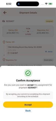 UPS® Network Carrier Mobile screenshot