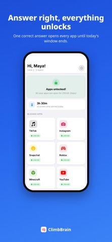 ClimbBrain: Block & Learn screenshot