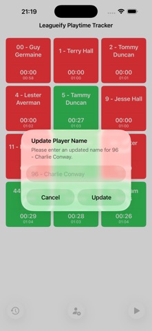 Leagueify Playtime Tracker screenshot