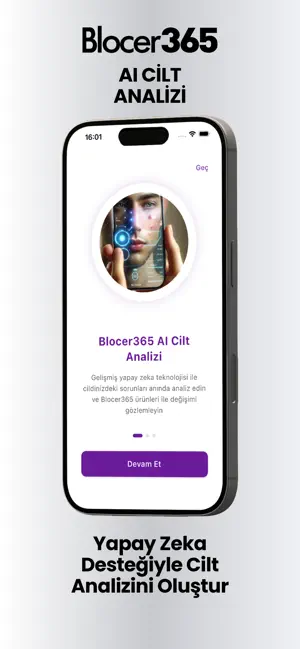 Blocer365 AI Cilt Analizi screenshot 1