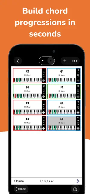 Piano Companion: chords,scales screenshot 4