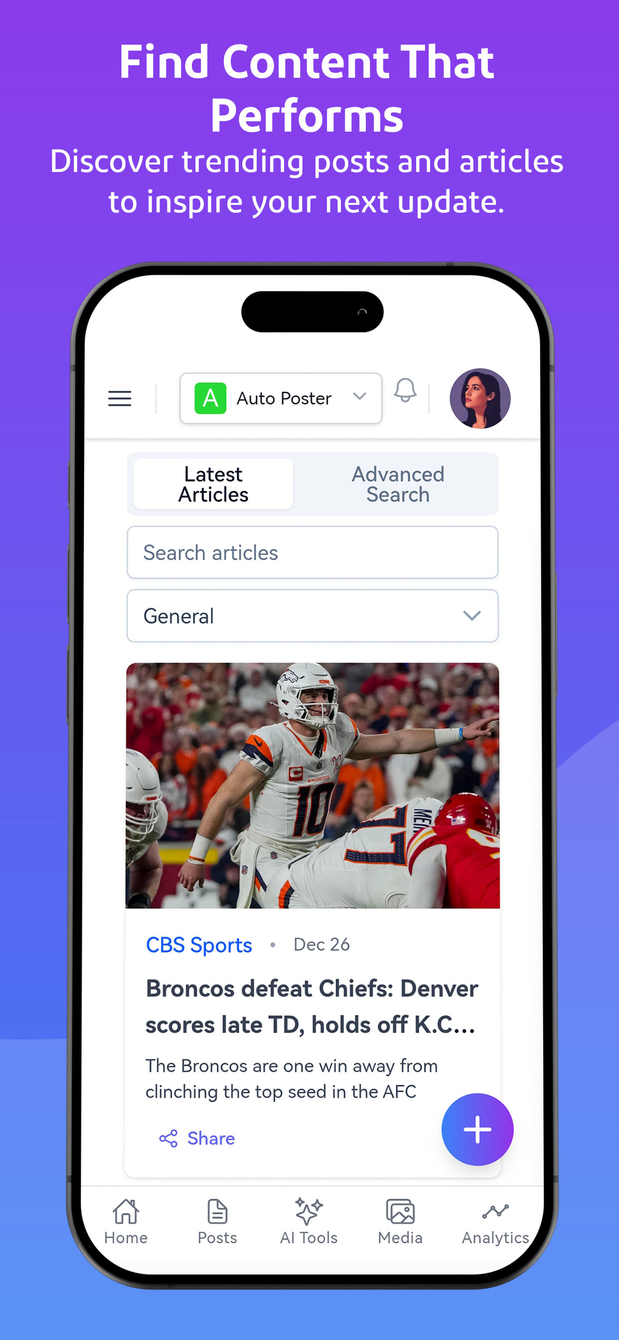 Auto Poster: Social Media Tool