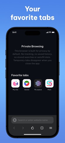 Secure Private Web Browser Screenshot 4 of 5