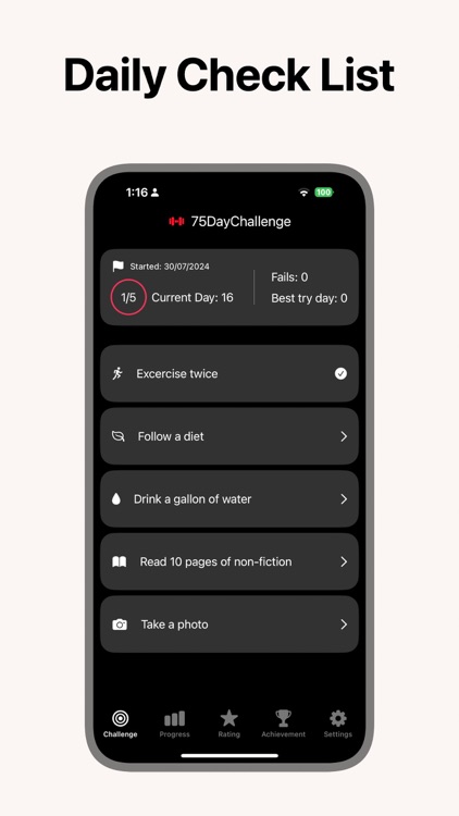 75 Days – Transform Challenge