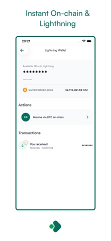 Grimm App: Bitcoin Wallet screenshot