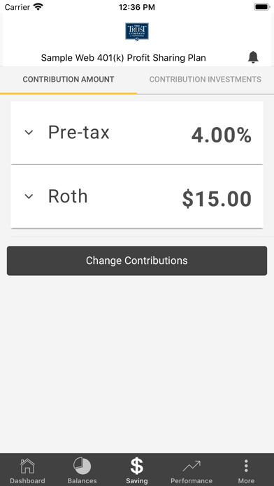 The Trust-Retirement Screenshot
