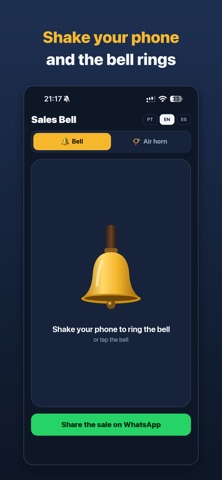 Sales Bell: Celebrate Deals screenshot 1