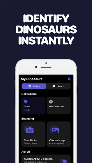 Identify Dinosaurs with AI screenshot 1