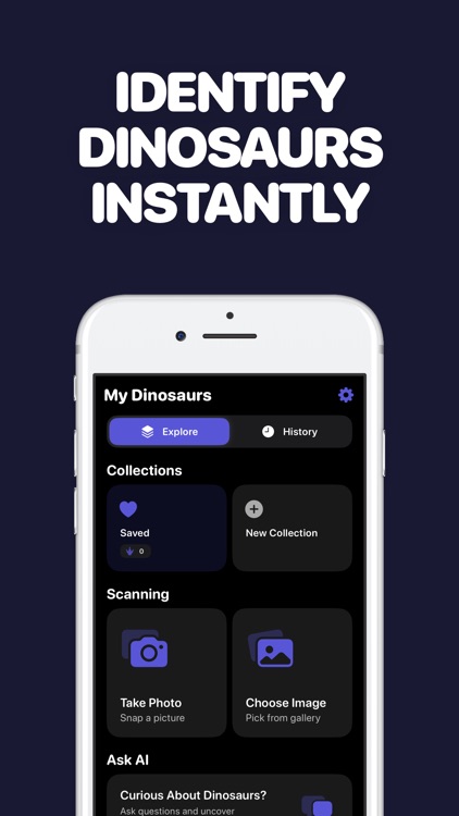 Identify Dinosaurs with AI