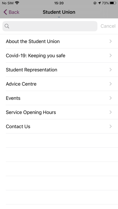 Screenshot #3 pour University of Winchester