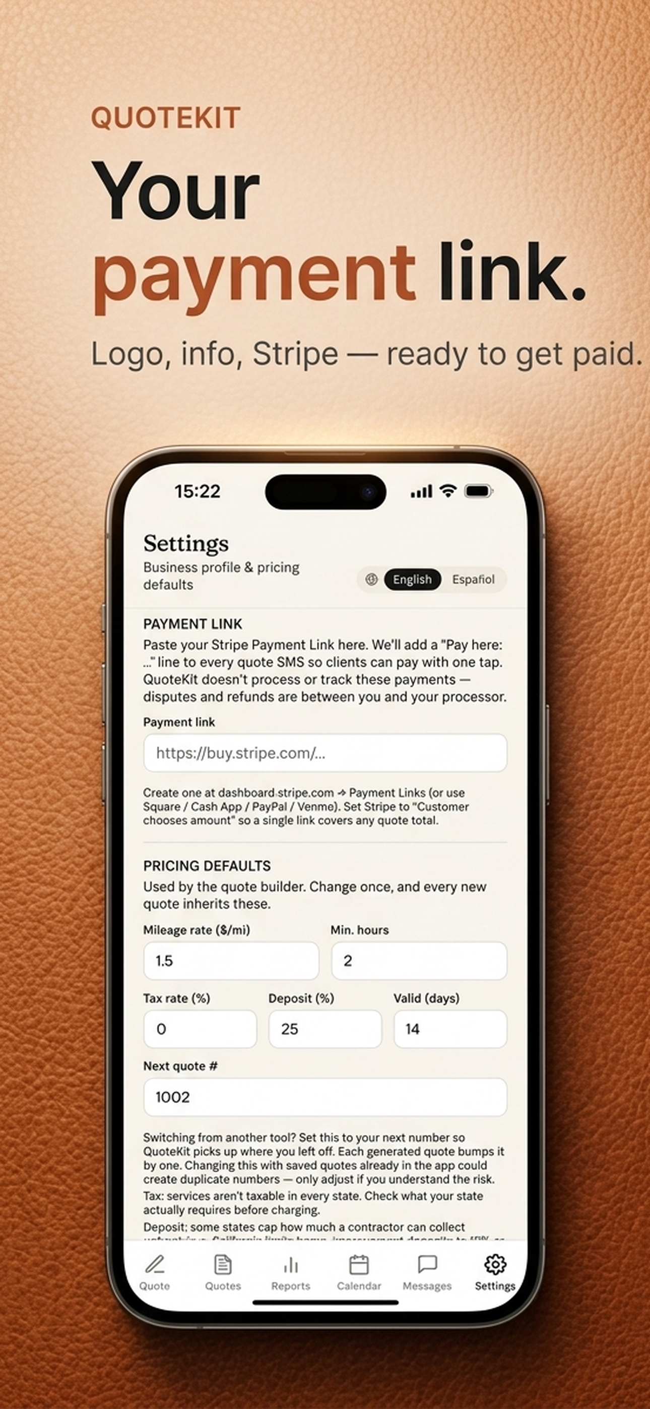 QuoteKit screenshot 7