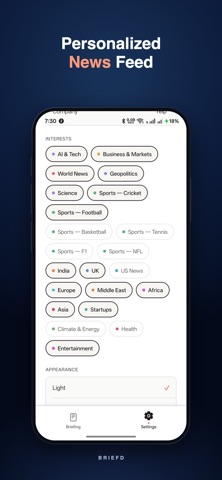 Briefd: News, Explained screenshot