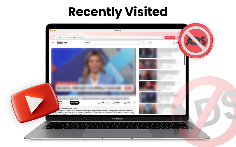 #4. Ad Blocker- No Ads for Youtube (macOS) 由: Waqas Zafar