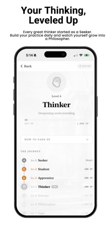 PhilosophizeMe iPhone screenshot
