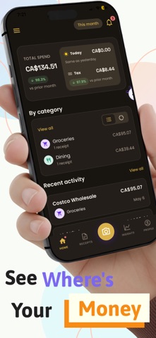 Receni: Receipt Scanner screenshot