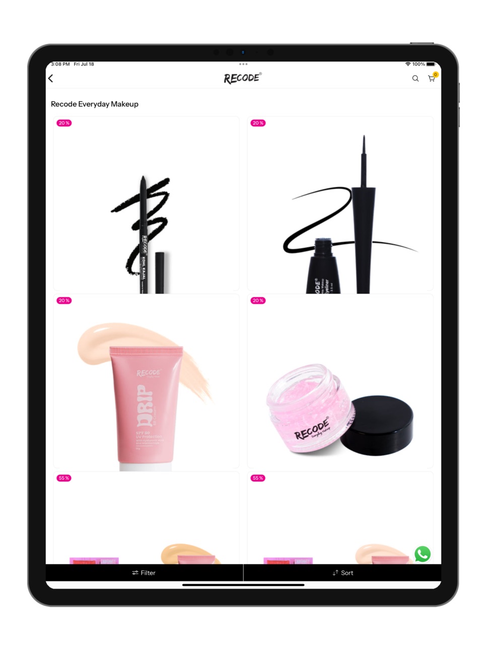 iPad screenshot