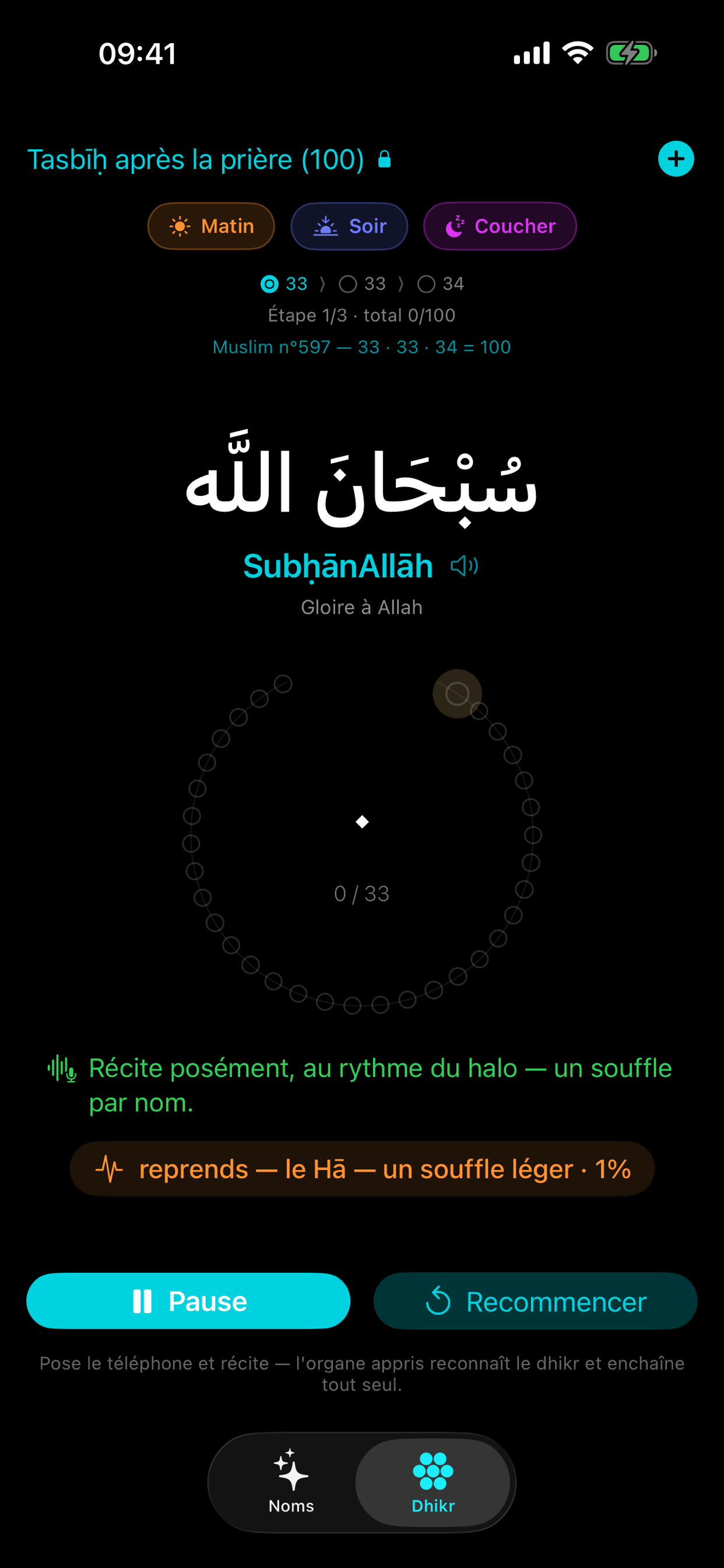 Nur al Asma: 99 Names of Allah screenshot 4