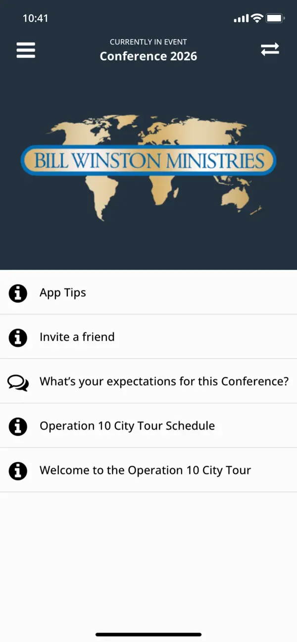 Screenshot #2 pour Bill Winston Ministries Events